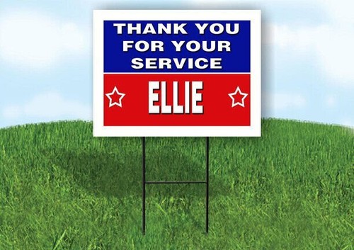 Ellie thank you service - ellie, 18
